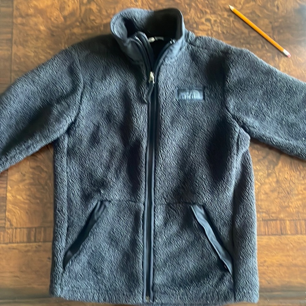 Boys teddy bear Northface jacket